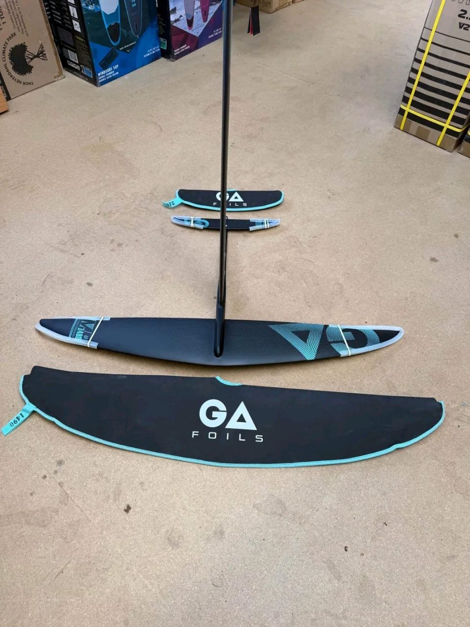 GA Carbon Foil Setup